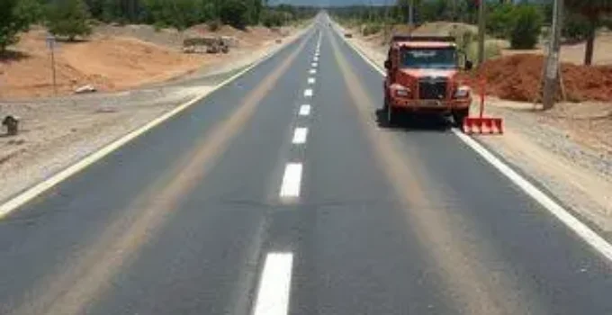 estrada que liga o Papagaio 2 à BA 504