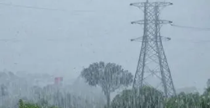 alerta amarelo de chuvas intensas