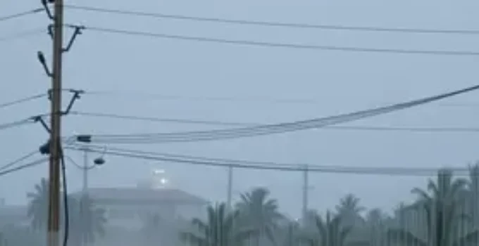 alerta amarelo de chuvas intensas