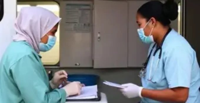 carretas do Ministério da Saúde