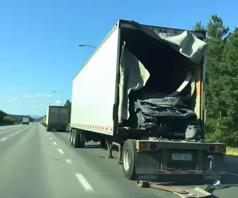 acidente de caminhão na Bahia