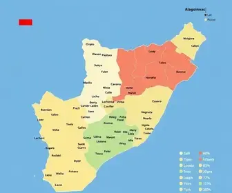 mapa da apuração das eleições 2026 em Alagoinhas